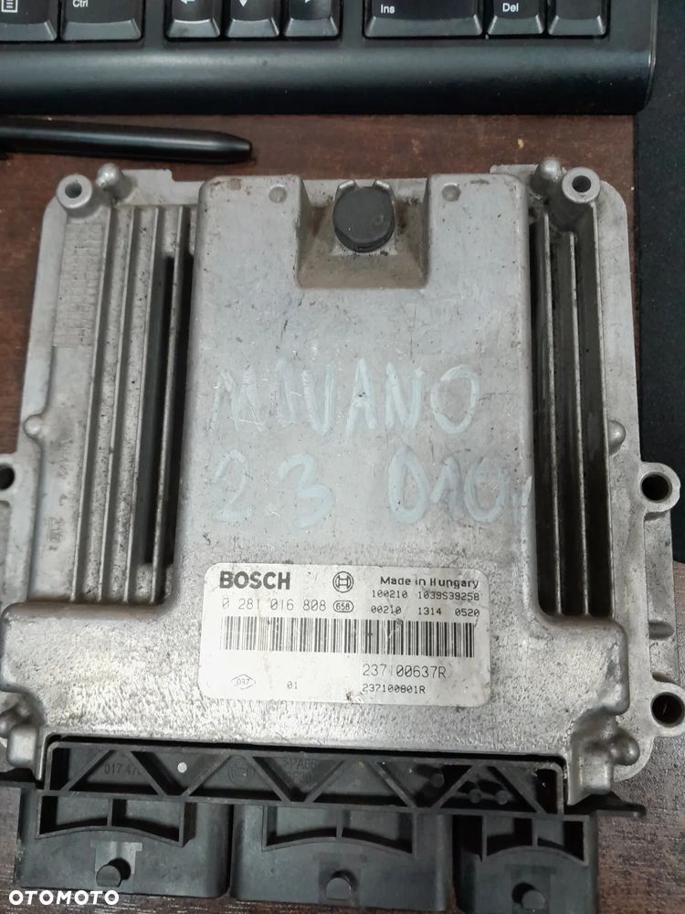 Sterownik silnika Renault Master III 0281016808 - 1