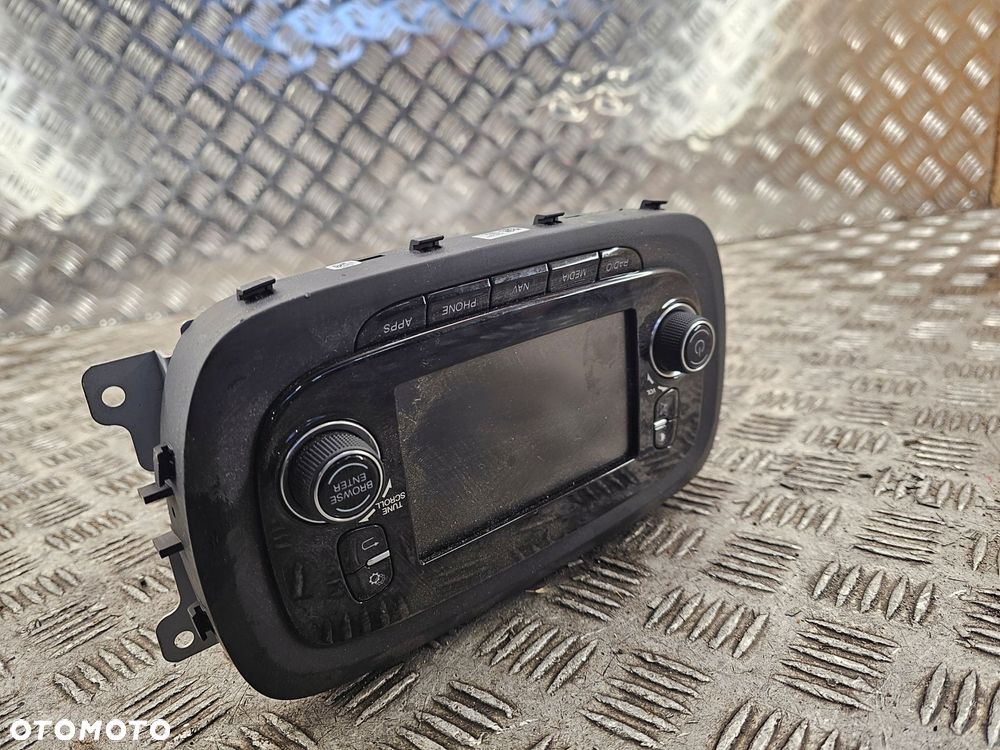 radio z nawigacją fiat 500x 07356616980 - 1