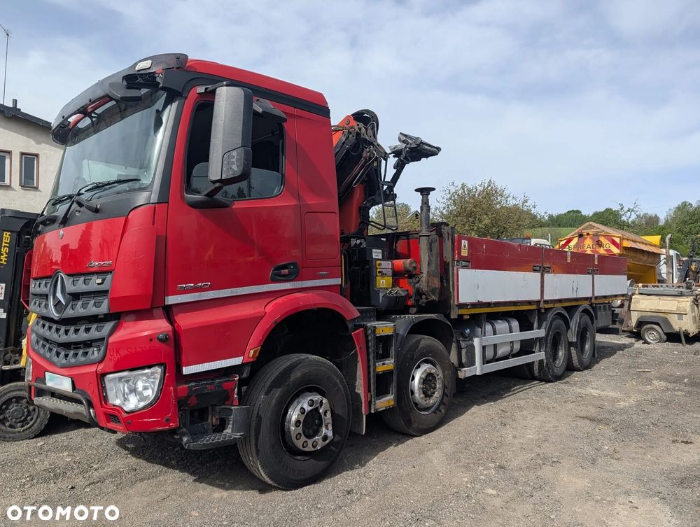 Mercedes-Benz AROCS 3240 8x4 HDS Palfinger PK16001K 2014 - 6