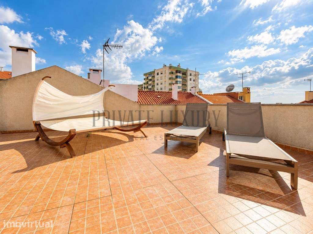T3 mobilado para arrendar na Parede com terraço privado de 139 m² - Grande imagem: 4/25