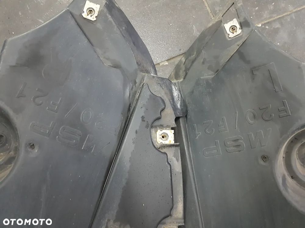Oslony podwozia zderzaka m pakiet bmw f20 f21 - 2