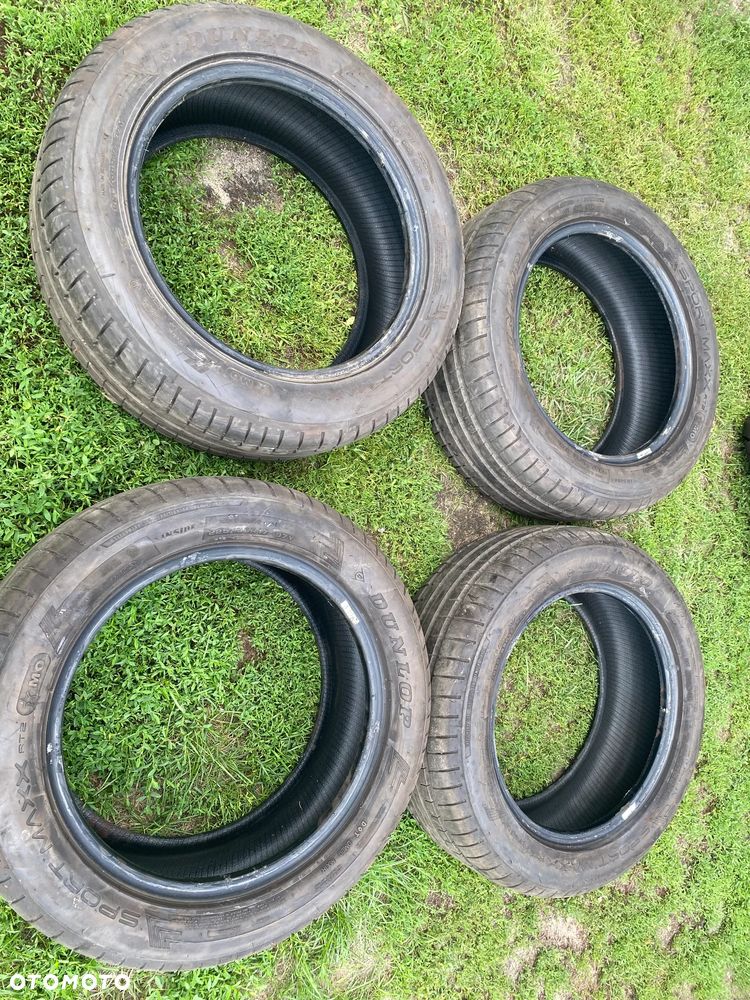 opona letnia dunlop sport maxx rt2 225/55/17 23 rok 6 mm 4 szt. - 1