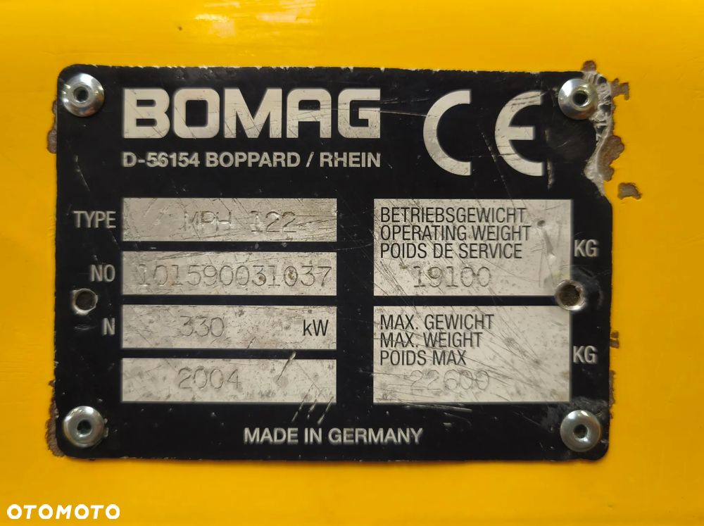 Bomag MPH 122 - 10