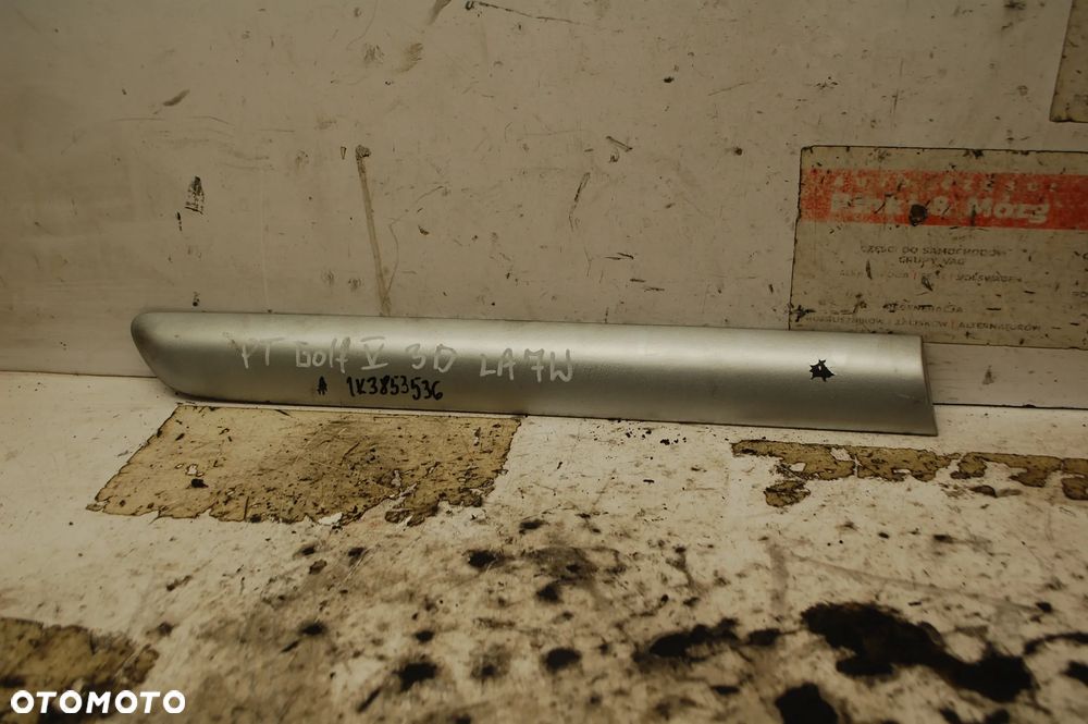 LISTWA BŁOTNIKA PRAWY LEWY TYŁ TYLNA 1K3853536 1K3853535 1K3853536A 1K3853535A VW GOLF V 3D LA7W/ LC9Z - 3