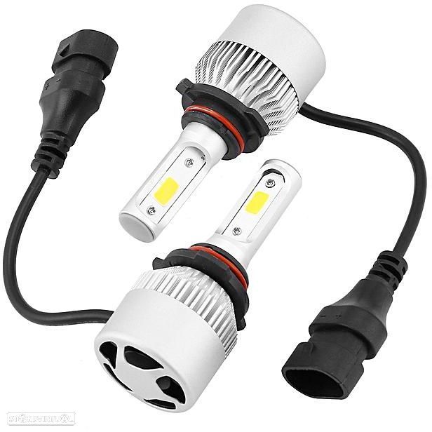 lampadas led 9005 / h10 / hb3  6500k 8000lm 2 unidades - 1