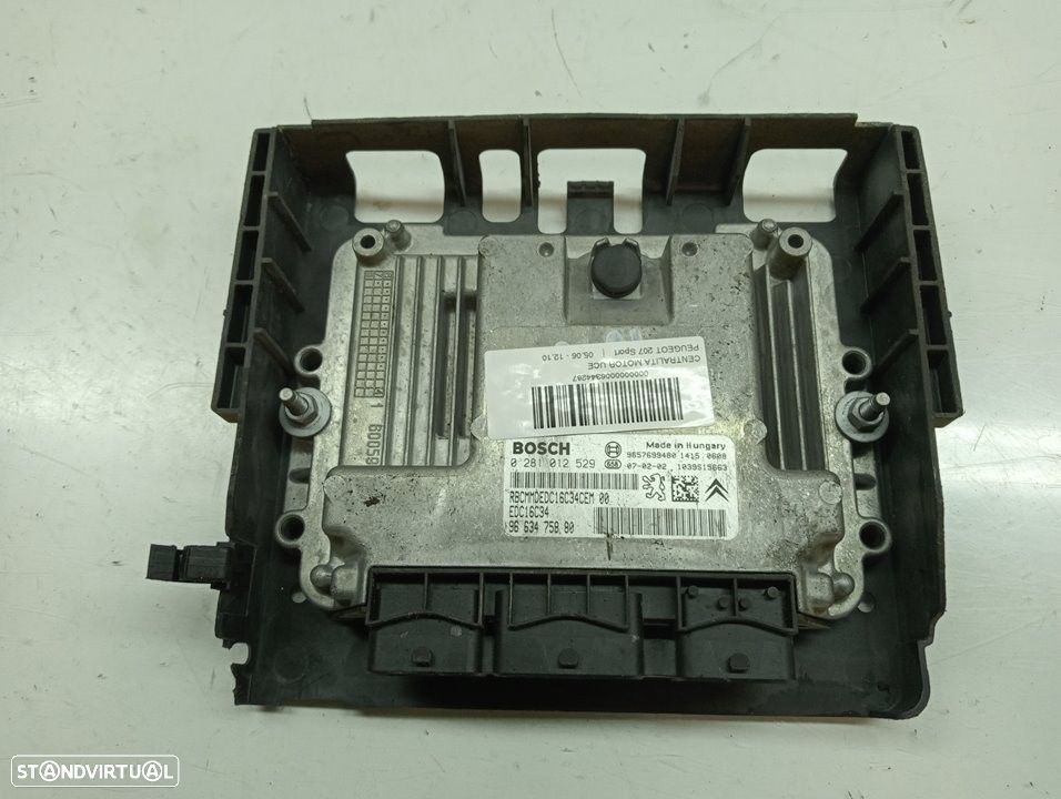 CENTRALINA MOTOR UCE PEUGEOT 207 2007 -9663475880 - 4