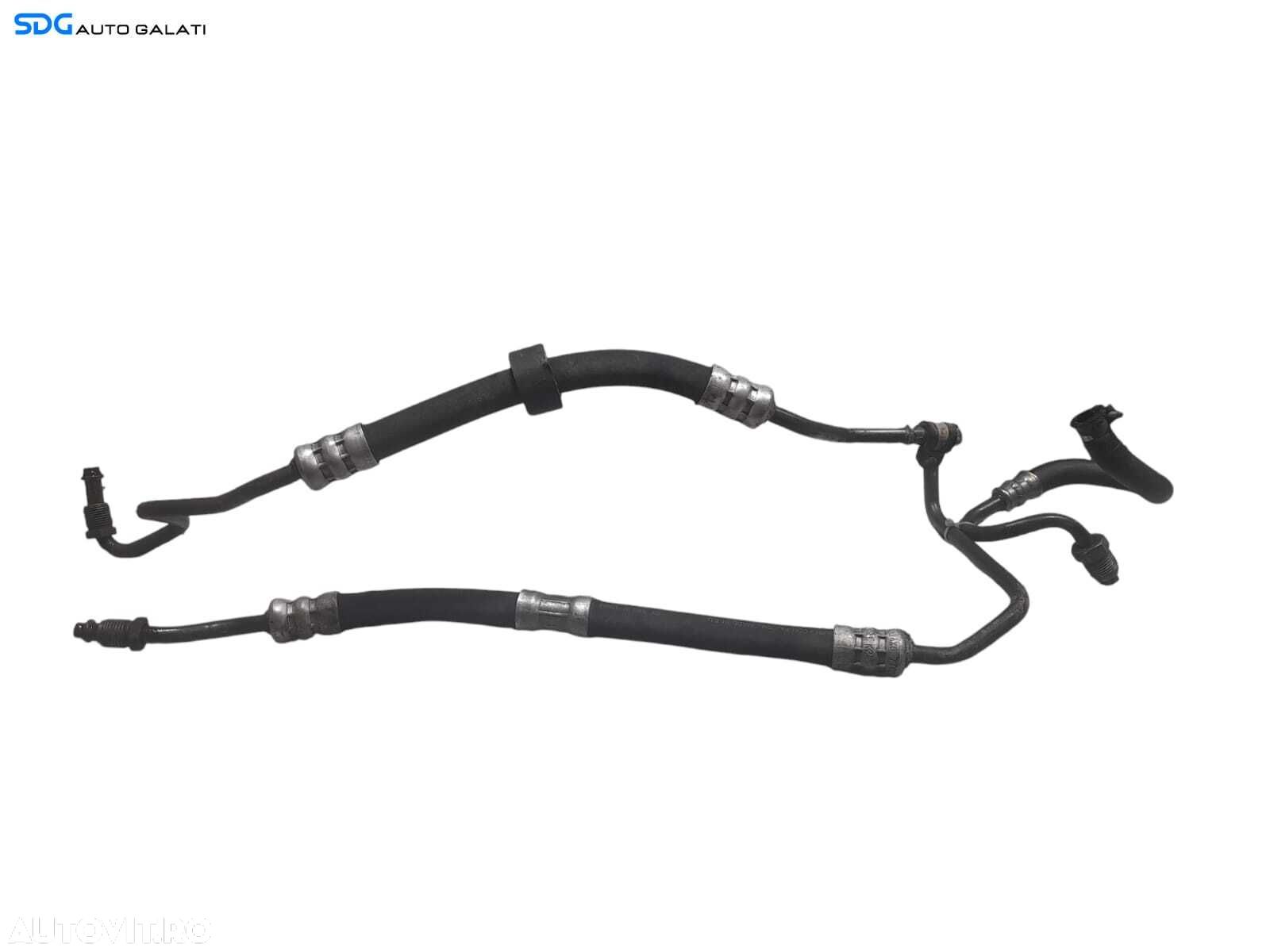 Set Conducta Teava Ulei Lichid Servo Servodirectie Mercedes Clasa A Class W168 1.6 Benzina 1998 - 2005 Cod A1684660881 [N0766] - 1