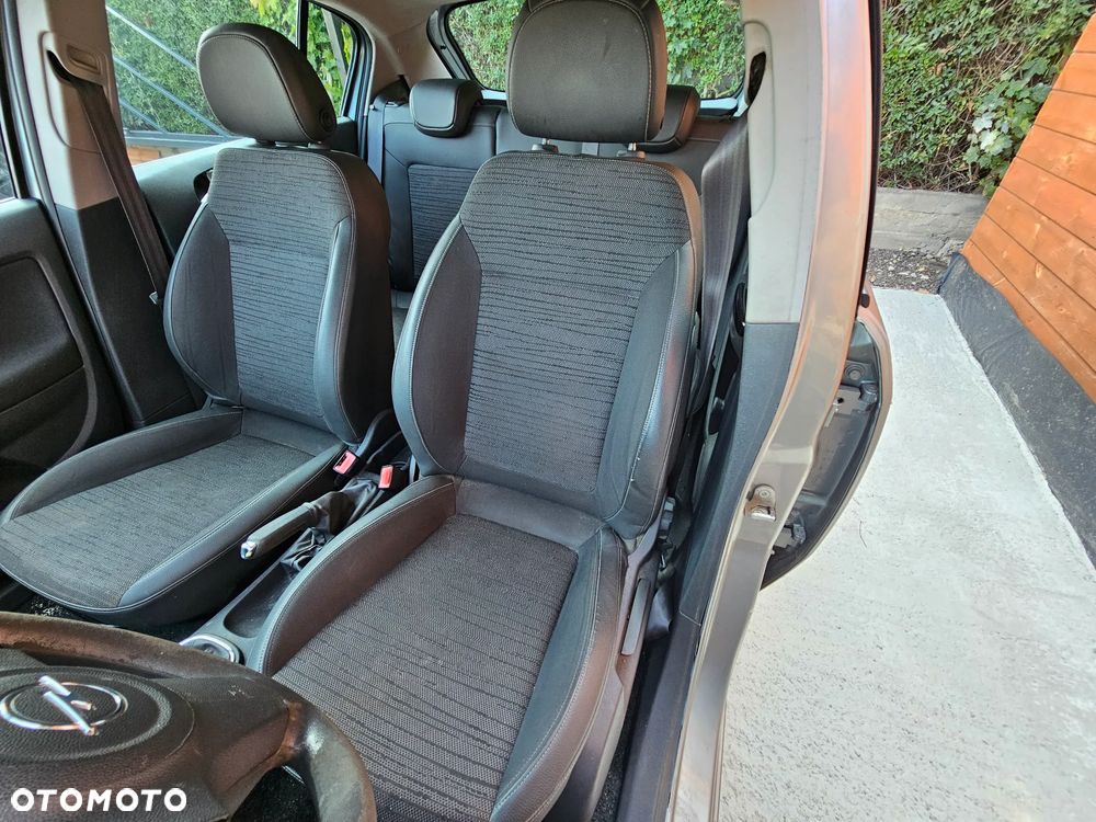 FOTELE PRZEDNIE KANAPA OPARCIE TYŁ PÓŁSKÓRA OPEL CORSA D 5 DRZWI EUROPA - 3
