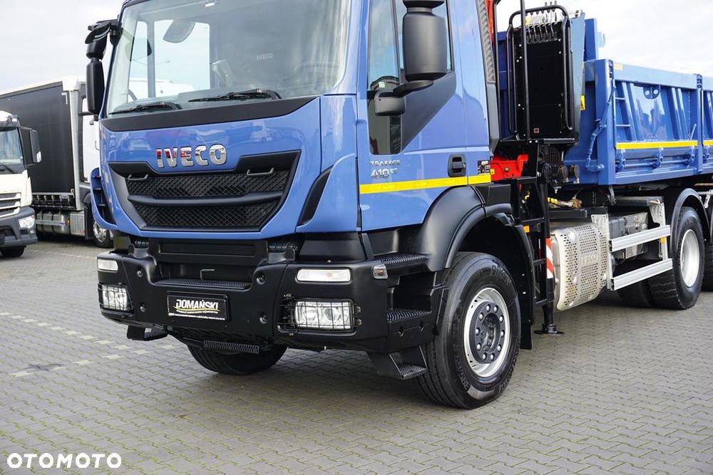 Iveco TRAKKER / 380T41 / E 6 / WYWROTKA + HDS / 6 X 4 / ROTATOR - 25