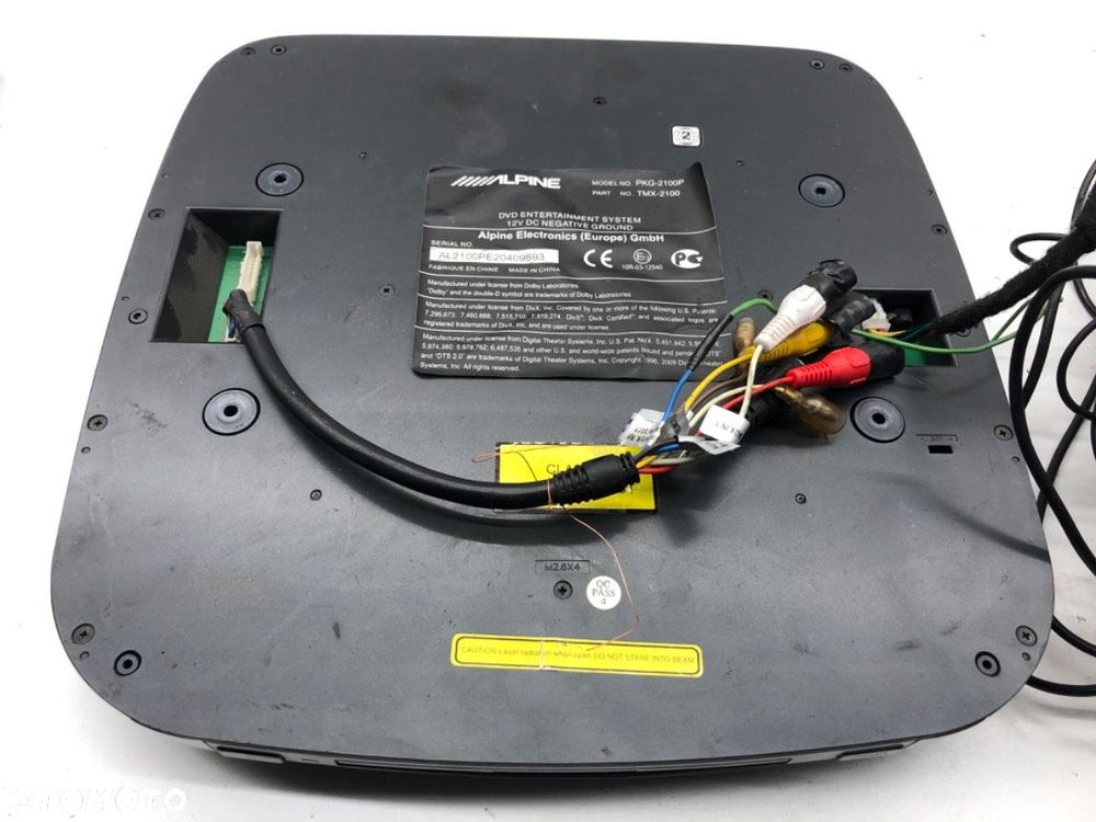 MONITOR EKRAN ODTWARZACZ DVD LCD ALPINE  VW TRANSPORTER V Autobus (7HB, 7HJ, 7EB, 7EJ) 2003 - 2015 - 8
