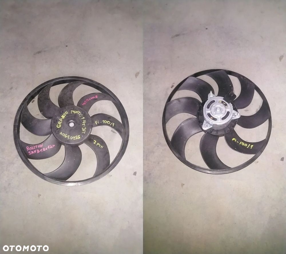 WENTYLATOR CHŁODNICY FIAT ALFA ROMEO IVECO POLONEZ - 15