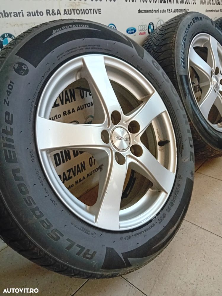 Jante Aluminiu R16 Ford Mondeo Mk4 Galaxy S-Max C-Max Peugeot Citroen 215/60R16 5x108 - 7