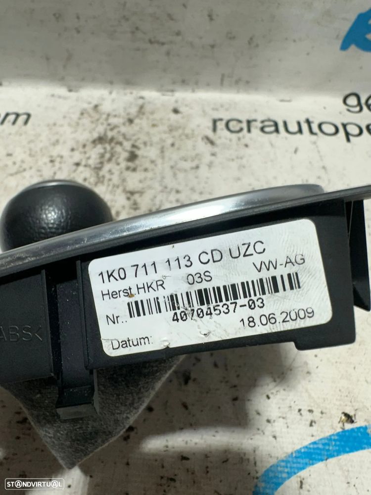 .Manete Velocidades Consola Central Original VW Volkswagen 1K0711113C 2003 - 2013 - 8