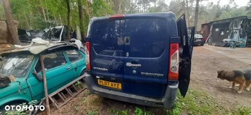 CZĘŚCI - CITROEN Dispatch Jumpy Scudo Peugeot Expert  DRZWI, LAMPY, ) - KNPB Niebieski Zderzak Tył - 18