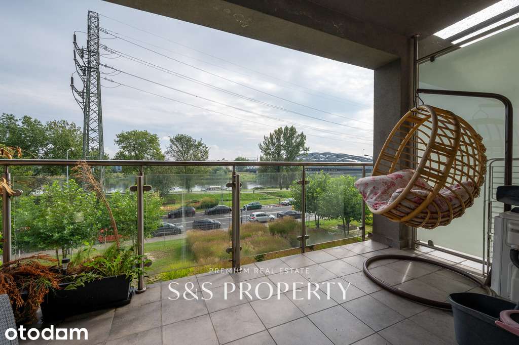 Apartament z widokiem na Wisłę | Grzegórzki | ENG