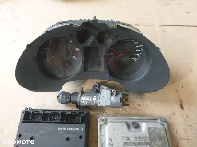 ZESTAW STARTOWY KOMPUTER STACYJKA IMMOBILIZER LICZNIK SEAT IBIZA III CORDOBA II 1.9 SDI 038906012EM - 15