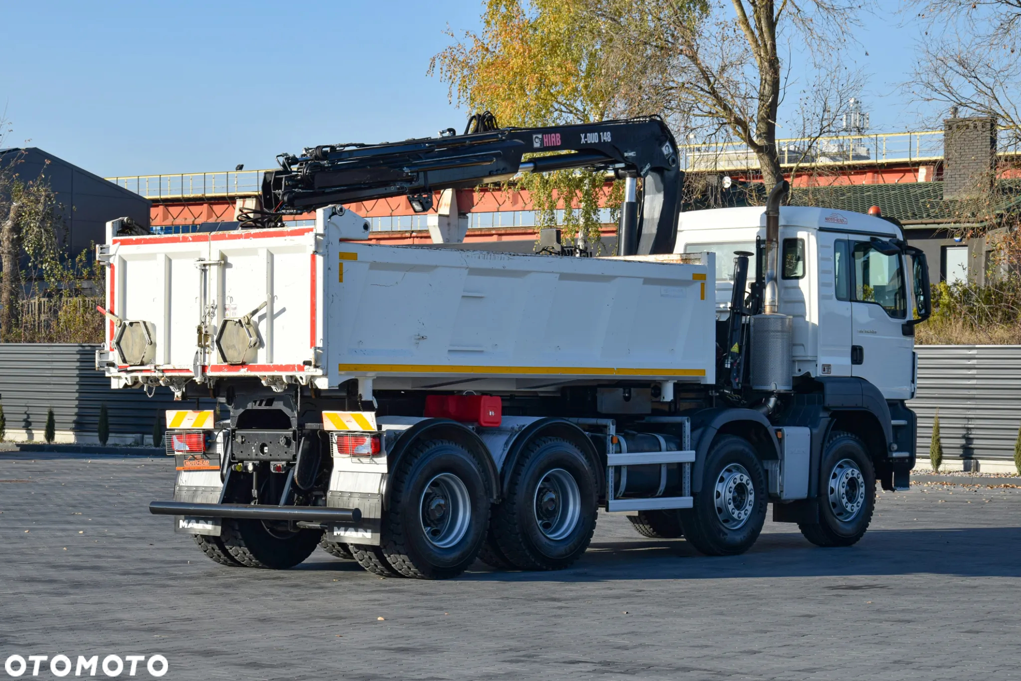 MAN TGS 35.420 / 8x4 / EURO 6 / UDT / HDS HIAB X-DUO 148 B-3 / ROTATOR / CHWYTAK / WYSUW x3 / STEROWANIE x3 / WZMOCNIONA RAMA / WYWROTKA / HYDROBURTA / AUTOMAT / KAMERA COFANIA / 2018 / NISKI PRZEBIEG / SPROWADZONY - 7