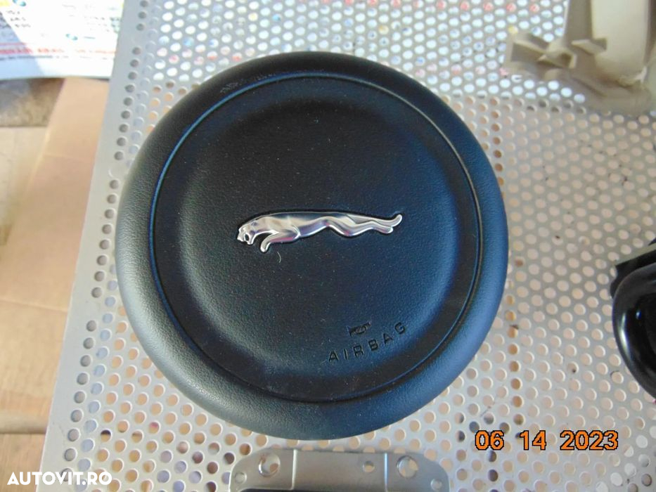 Plansa Bord Jaguar F Pace airbag sofer pasager centuri modul airbag-ur - 2