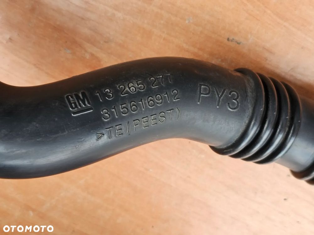 RURA PRZEWÓD WAŻ INTERCOOLERA OPEL ASTRA J 1.6 TURBO 13265277 0261230042 - 4