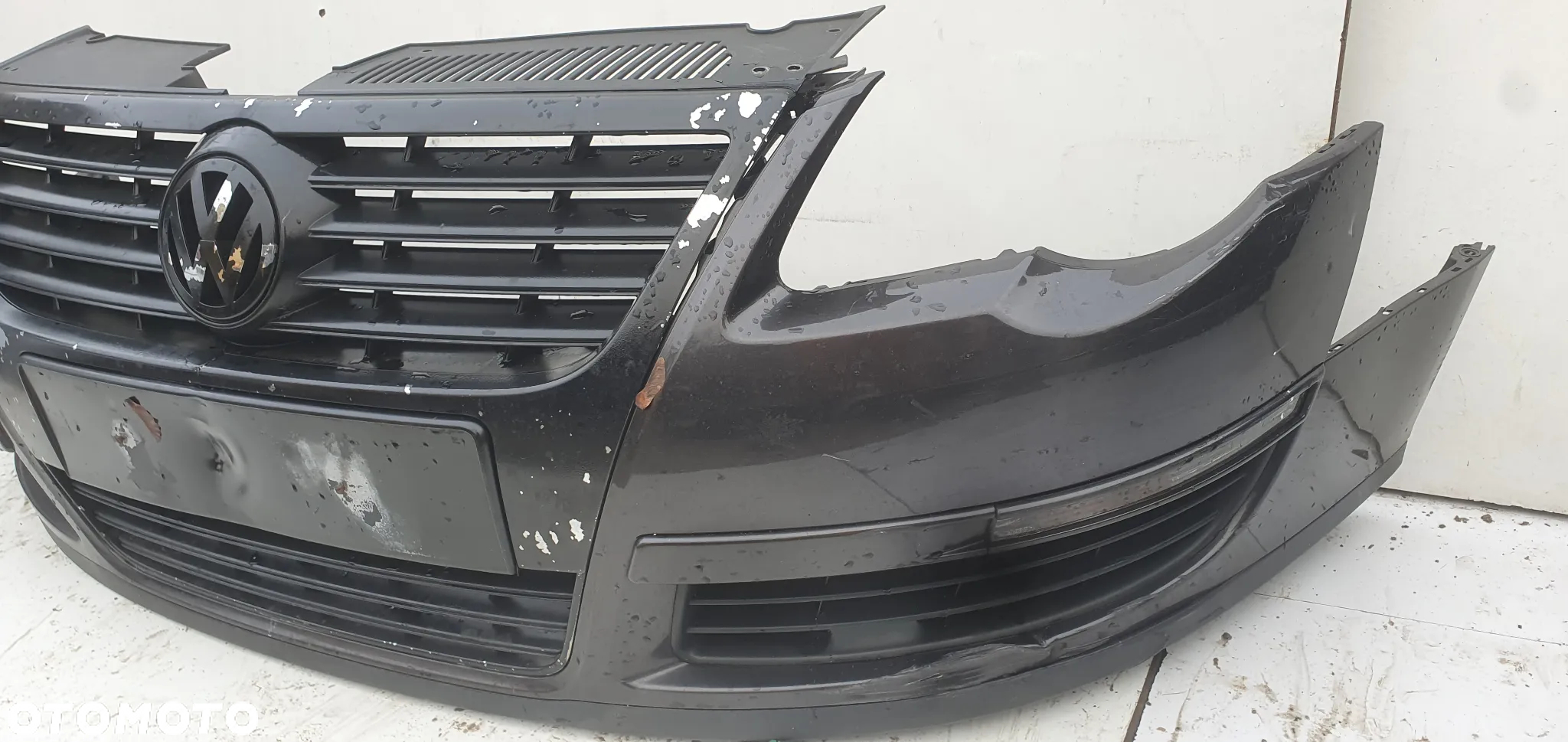 VW PASSAT B6 ZDERZAK PRZEDNI PRZÓD KOMPLETNY - 3