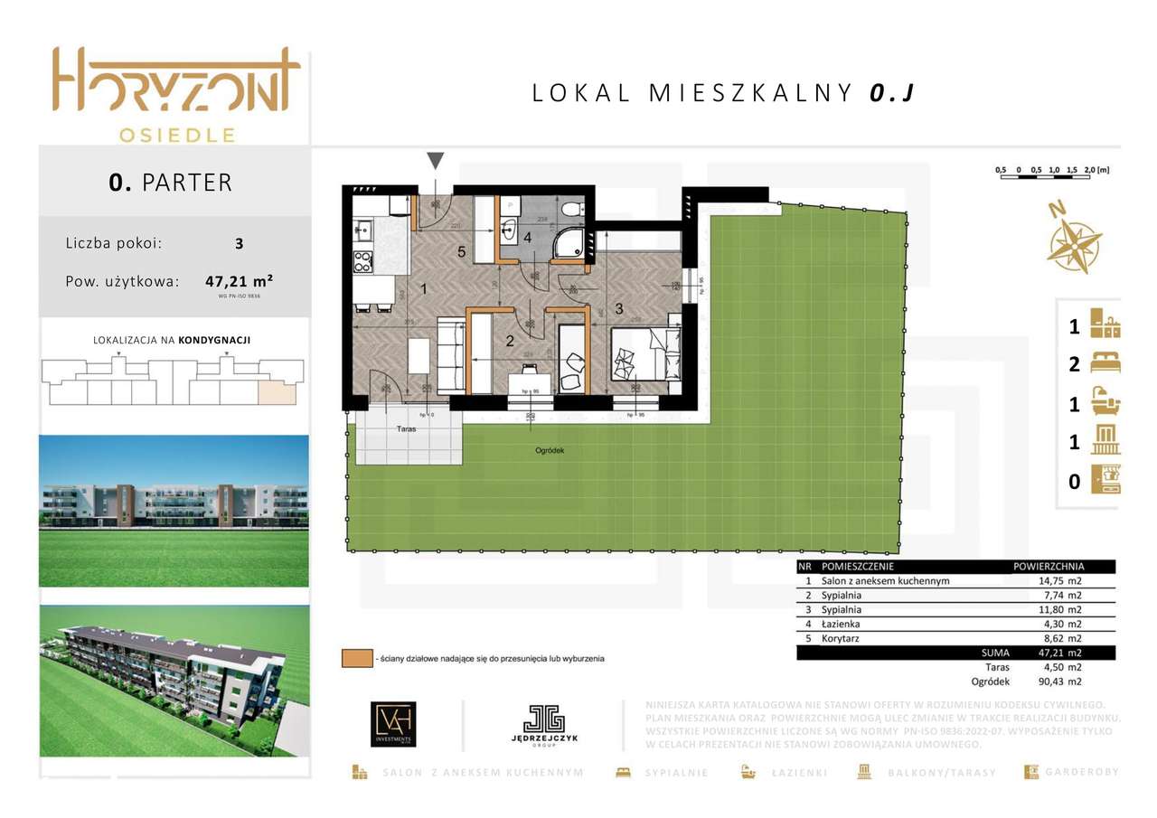MIESZKANIE 0.J | OSIEDLE HORYZONT 2