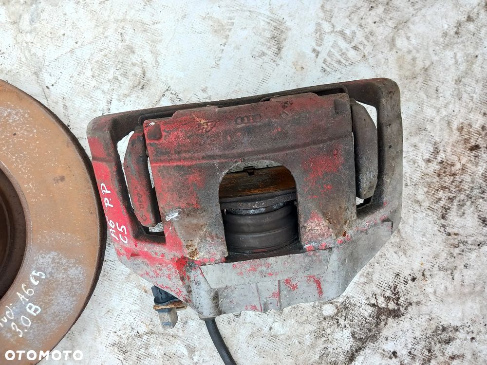 Zaciski hamulcowe 973 974 tarcze zacisk jarzmo Audi A6 C5 S6 2.8 3.0 Quattro 320mm Aluminiowe prawa lewa prawy lewy przód przedni Audi A4 B6 B7 - 2