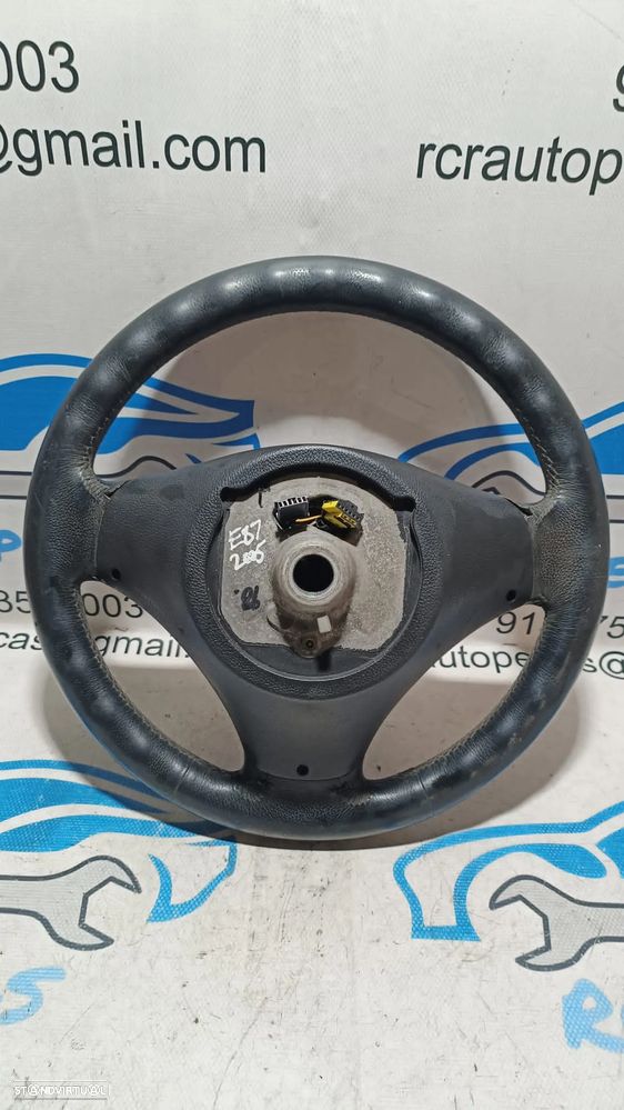VOLANTE GUIADOR COMPLETO BMW SERIE 1 E81 E87 E82 E88 SERIE 3 E90 E91 E92 E93 X1 E84 PELE AIRBAG COMANDOS MULTIFUNÇÕES CONTROLO - 6