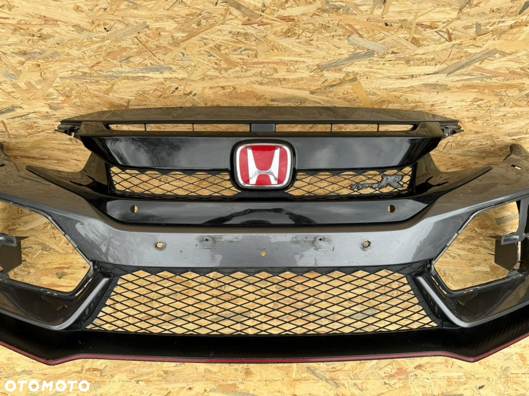 ZDERZAK PRZÓD PRZEDNI HONDA CIVIC X R-TYPE GRILL SPOILER KRATKA 71100-TGH-ZZ00 ORYGINAŁ - 4