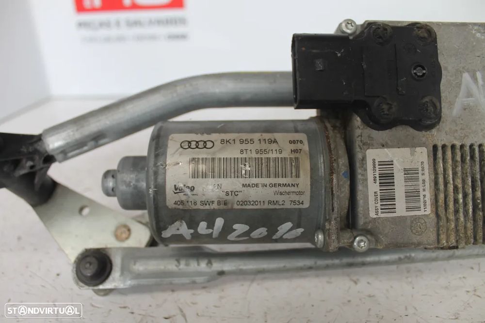 MOTOR LIMPA PARA-BRISAS AUDI A4 2010 - 4