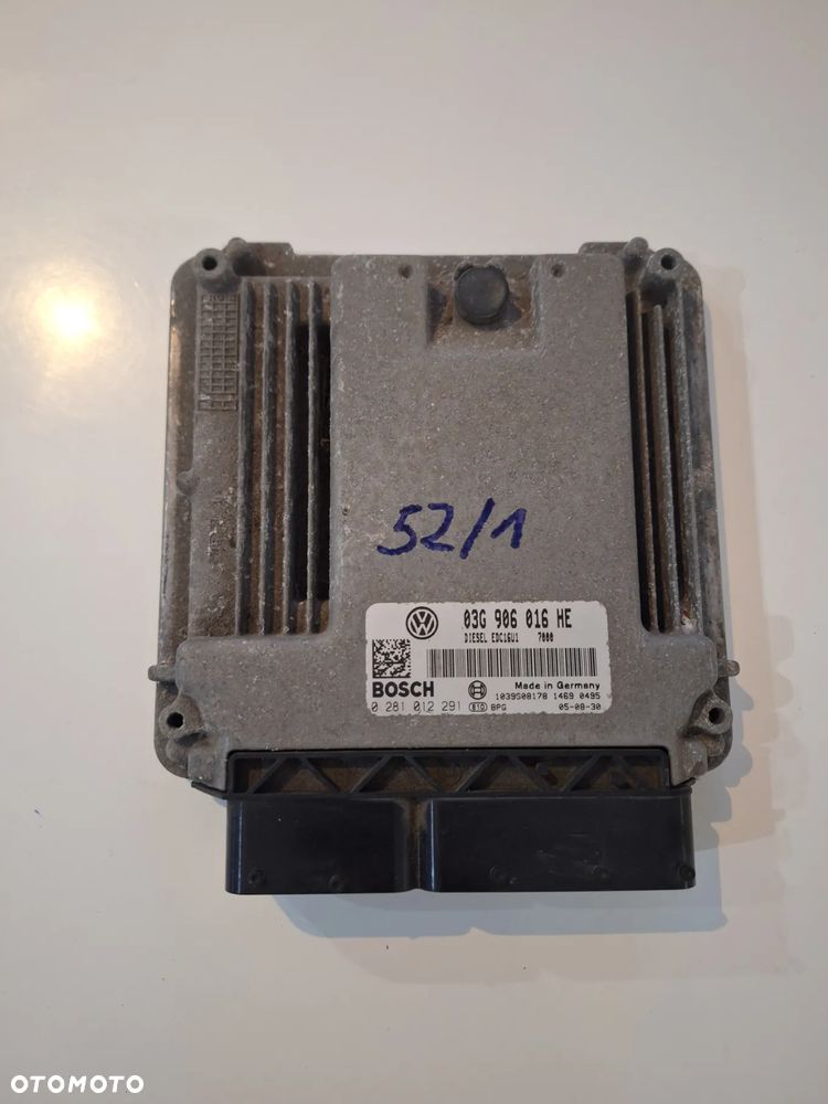 toledo lll  ,Altea Seat 2.0 TDI sterownik komputer 03G906016HE  (52/1) - 1