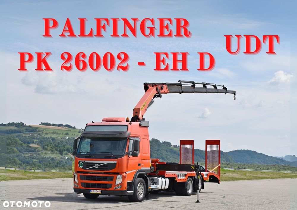 Volvo FM 410 LAWETA 7,90 m + PK 26002 - EH D + PILOT / STAN BDB - 1