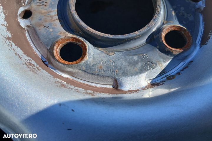 Jante tabla cu anvelope 13 - set 175/70 R13 1H0601025A ET38 51/2JX13H - 5