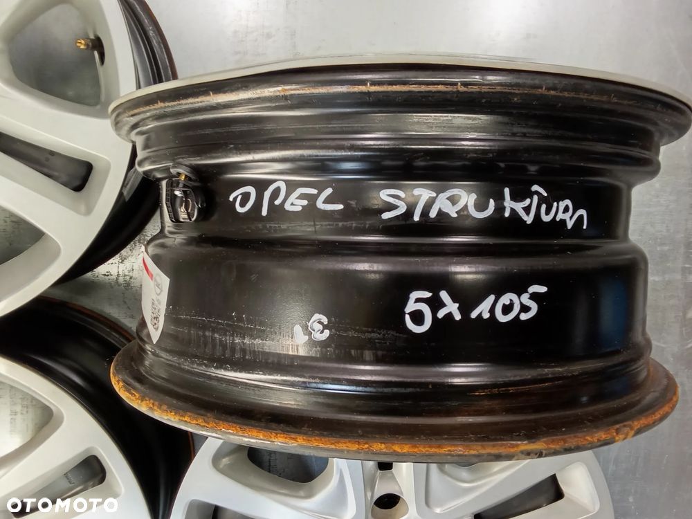 Felgi strukturalne Opel Astra K Mokka astra J 6,5Jx16 et41 5x105 CZUJNIKI - 7