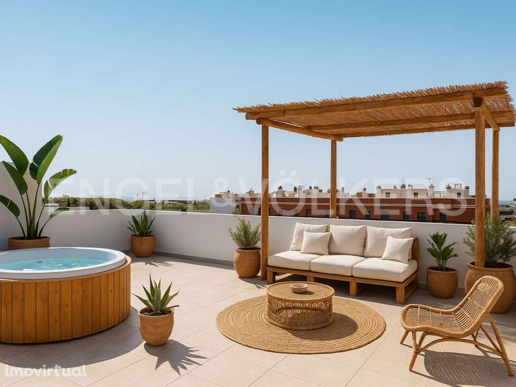 Urbanização Horta do Carmo: Apartamento duplex T4 com terraço - Grande imagem: 2/30