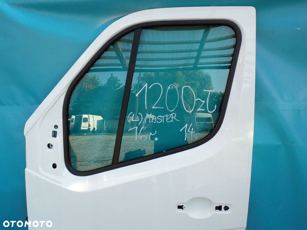 MASTER 4 MOVANO C drzwi przednie przód LEWE BIAŁE 2020r - 3
