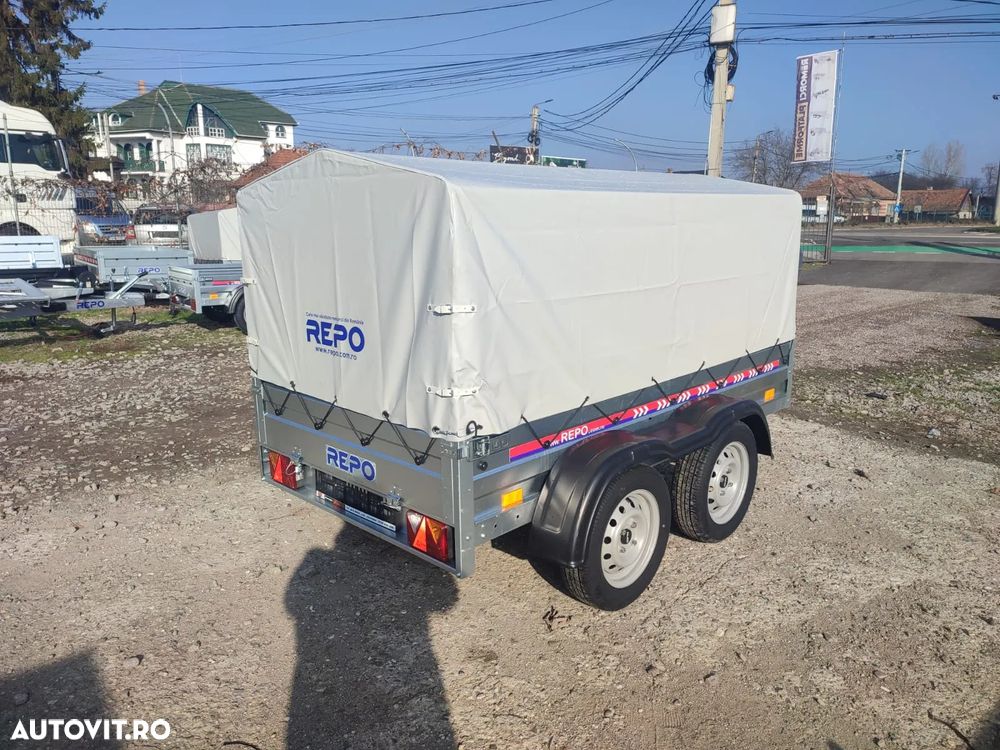 REPO Remorca 750 kg 235x125cm dublu ax - 5