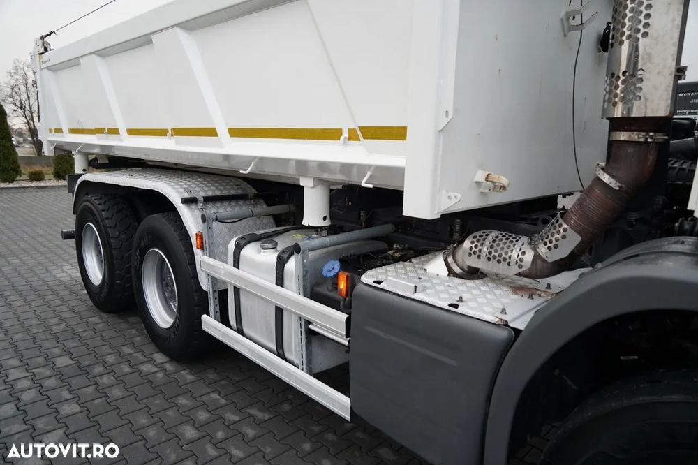 Scania P 410 / 6x4 / BASCULĂ DUBLU / HYDRODOLTA / BOARDMATIC / AUTOMATĂ / EURO 6 - 23