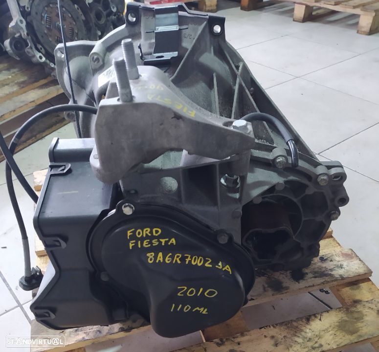 caixa ford fiesta 1.4i caixa 5 velocidades 8A6R 7002 JA - 2