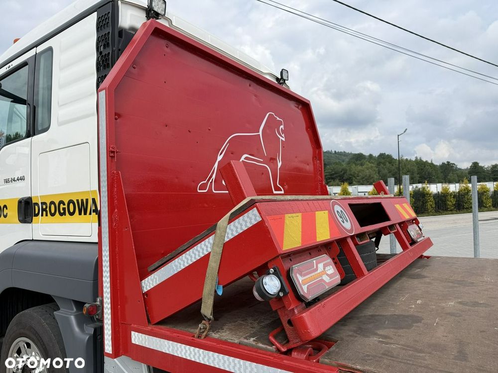 MAN TGS 26.440 6x2 E6 Laweta Tandem Przejazdowy Przyczepa 3-osiowa - 12