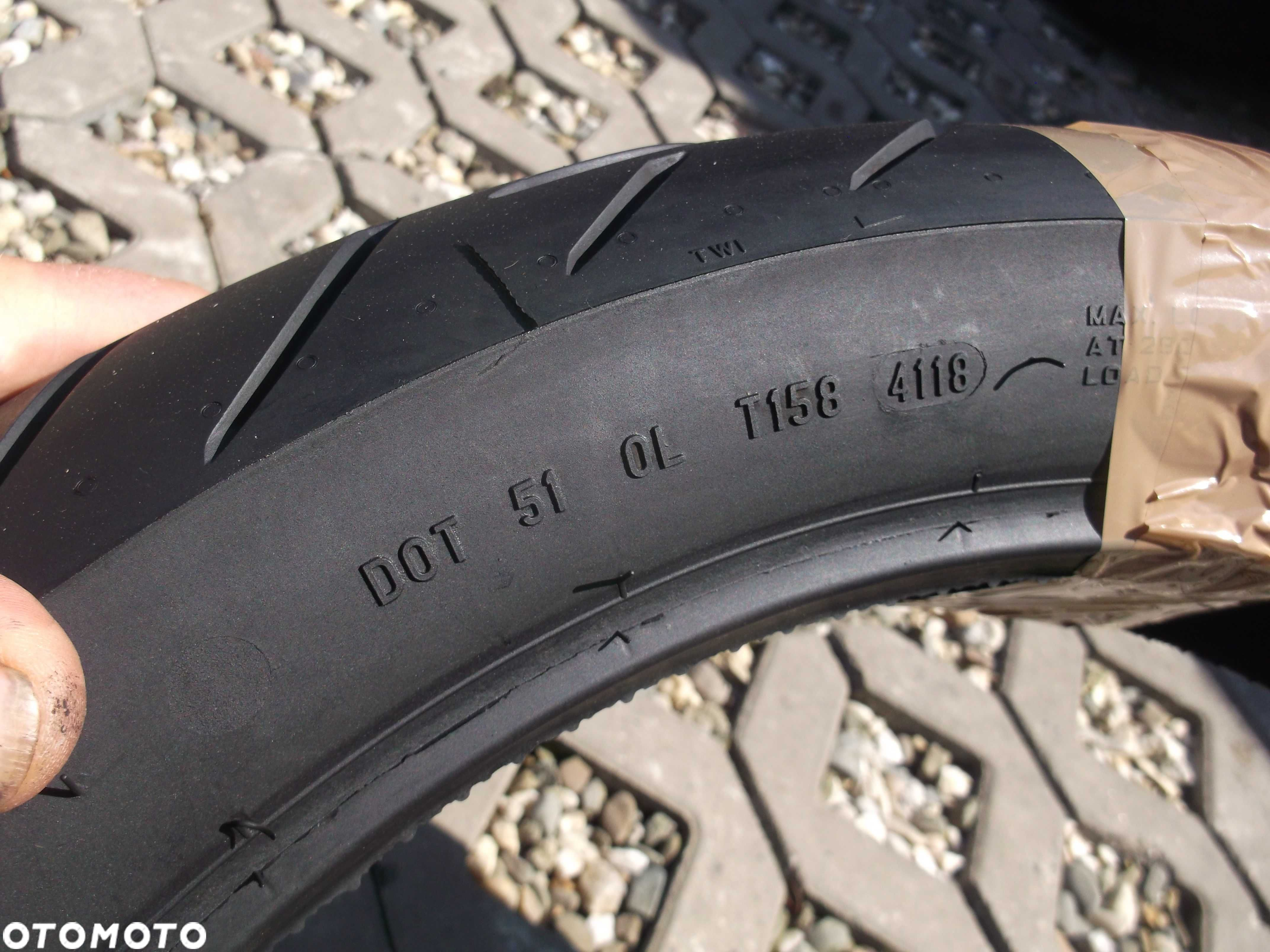 opona 140/70zr18 Metzeler Roadtec z8 interact dot4118 3,9mm r18 b18 - 6