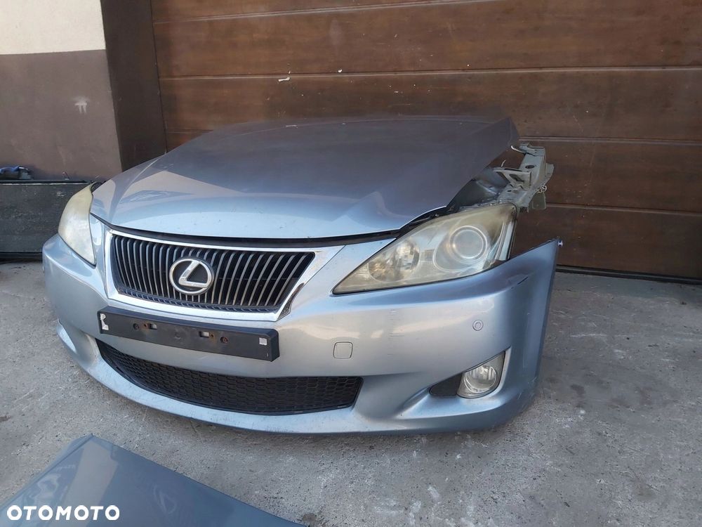 LEXUS IS II 220d kompletny przód zderzak maska błotnik lampa pas przedni - 4
