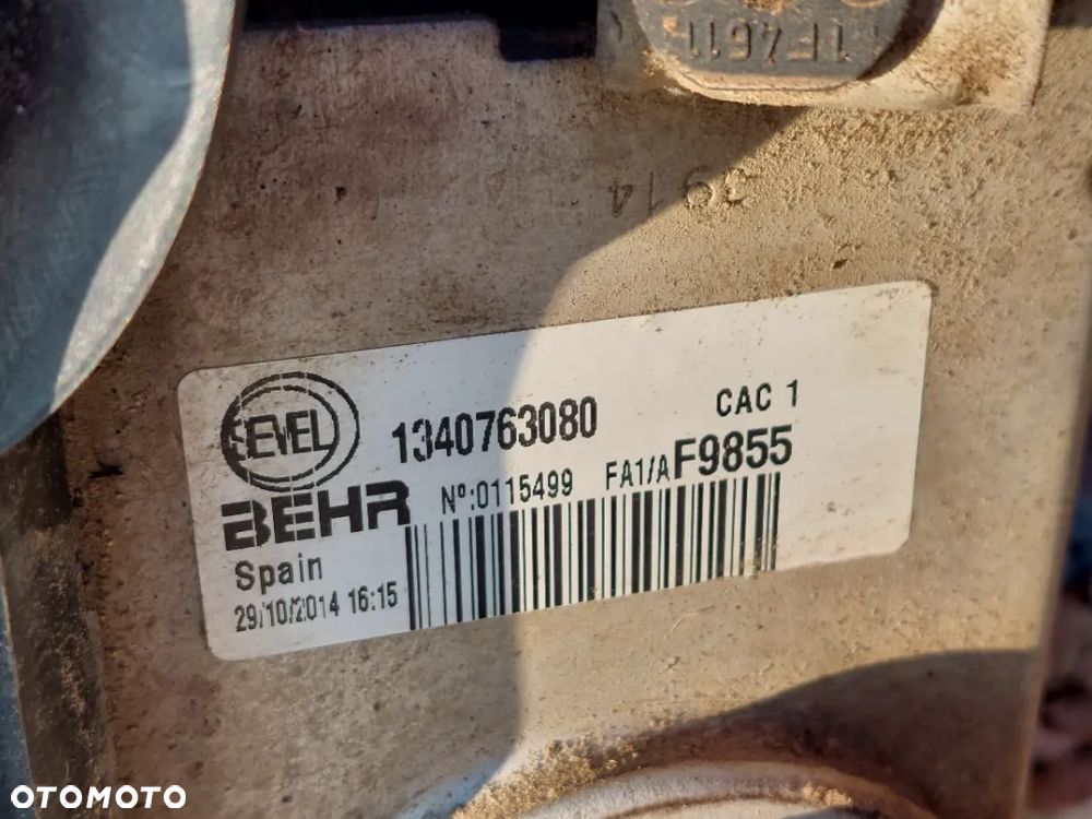 PRZEDNIE CHŁODNICE FIAT DUCATO 2,3 EURO5 R2015 KOMPLET - 5