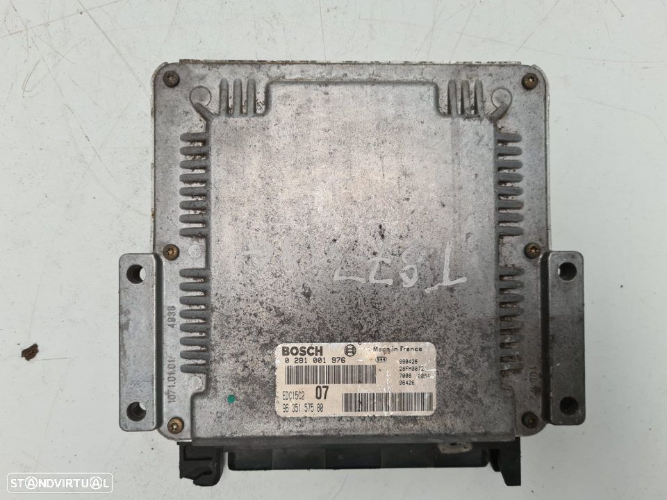 CENTRALINA ECU MOTOR BOSCH CITROEN 0281001976 418426 9635157580 CITROEN XANTIA X1 2.0 HDI 8V 90CV RHY DW10TD CITROEN XSARA PEUGEOT 306 - 1