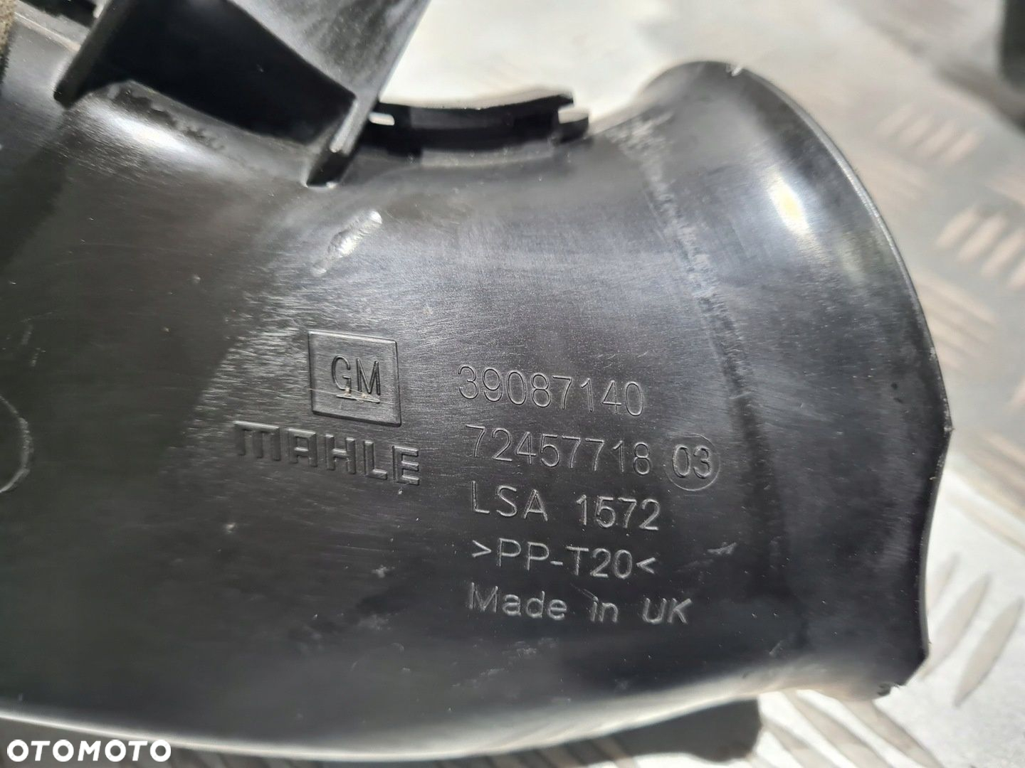 OBUDOWA FILTRA POWIETRZA ŁAPACZ WLOT POWIETRZA OPEL ASTRA K LIFT 1.5 CDTI - 8