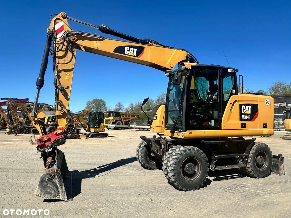 Używany Caterpillar M314F, 2016 ROK, 5400 MTH, SKARPÓWKA, LEHNOFF MS 10 ...