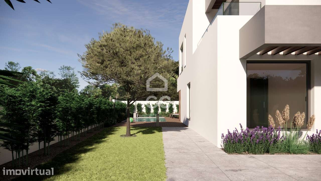 Moradia T4 com piscina, escritório e garagem  Ramalhal, Torres Vedras - Grande imagem: 4/28