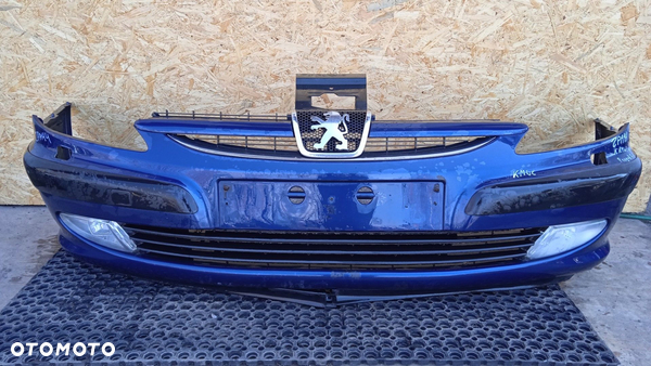 PEUGEOT 607 ZDERZAK PRZÓD HALOGEN SPRYSKI KMWC