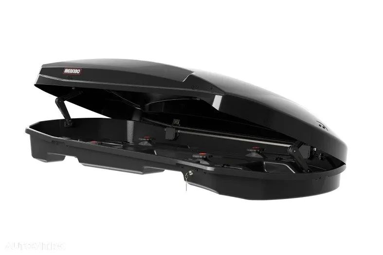 Cutie portbagaj Menabo Satellite 550 DUO ABS Black, 198x94x36 cm_Nou_emitem Factura & Garantie. Pret Importator - 3