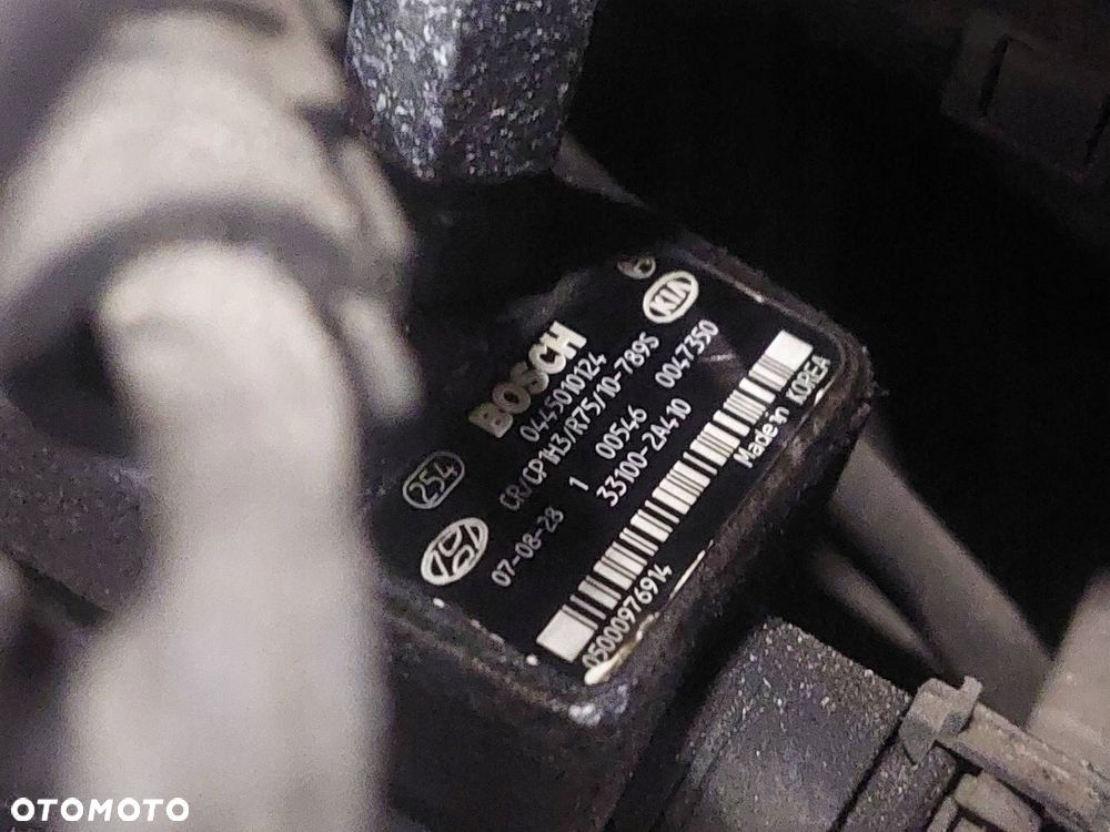 SILNIK DIESEL  UKŁAD WTRYSKOWY TURBINA I30 I D4FB 1.6 CRDI 28201-2A400 - 7