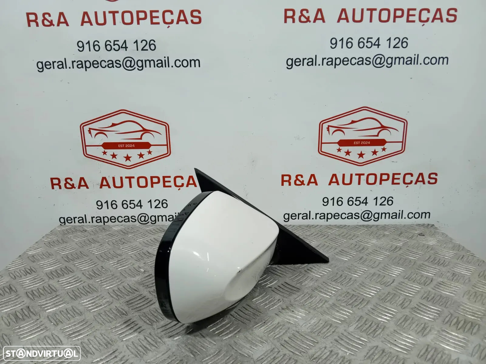 Espelho Retrovisor Esquerdo  Retrovisor Esquerdo BMW Série 1 E81 E82 E87 E88 LCI Original - 17